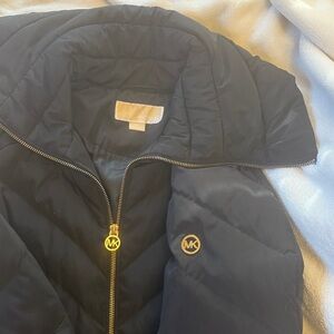 MICHAEL Michael Kors black puffer coat